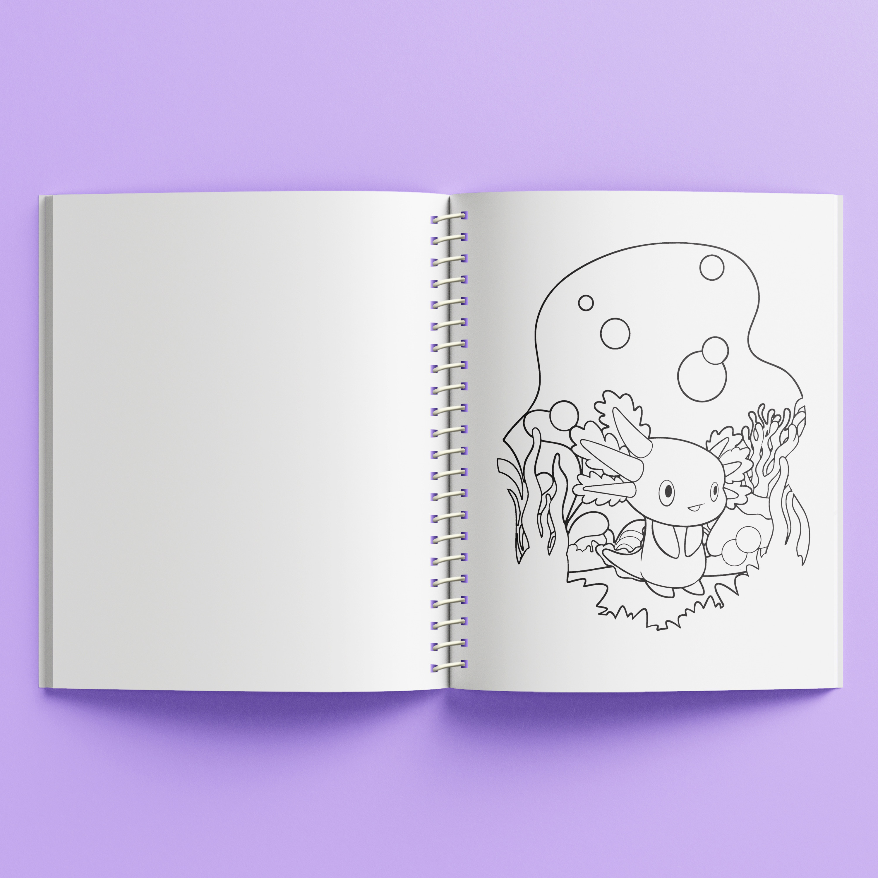  Kaleidoscope Colouring Amazing Axolotls 
