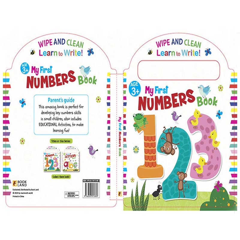  Wipe & Clean My First Numbers Book 