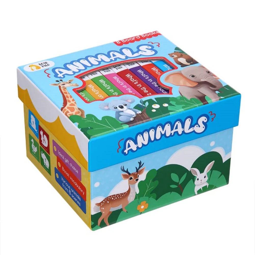  Animal Board Book Set (8 Board Books) 
