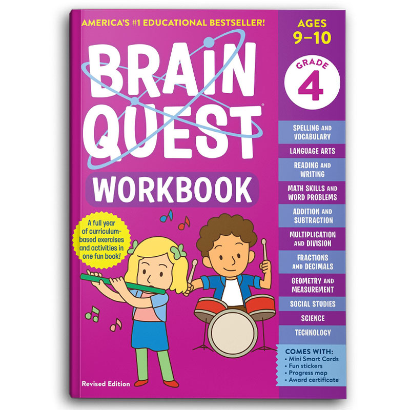  Brain Quest Workbook: 4th Grade Revised Edition 