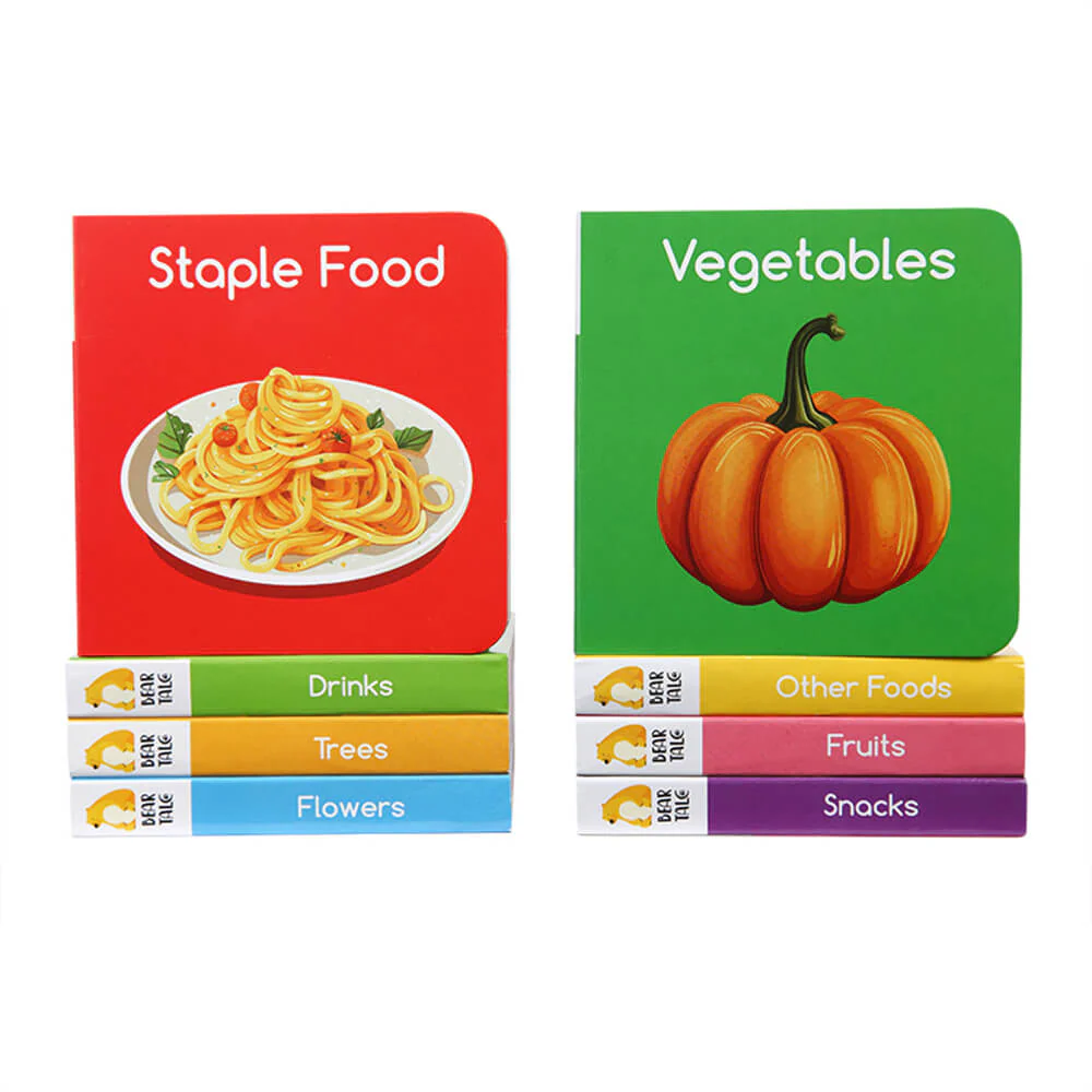  Food And Plants Board Book Set (8 Board Books) 