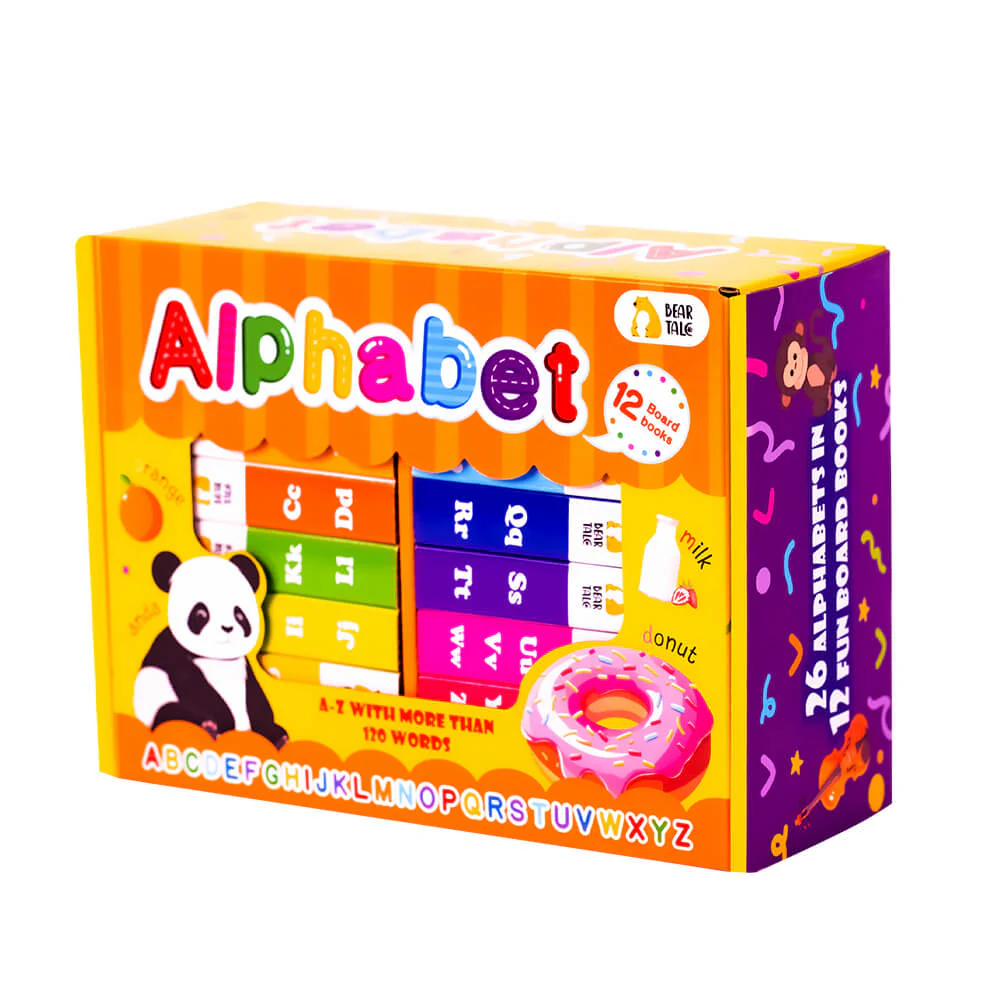  Alphabet Board Book Set (12 Board Books) 