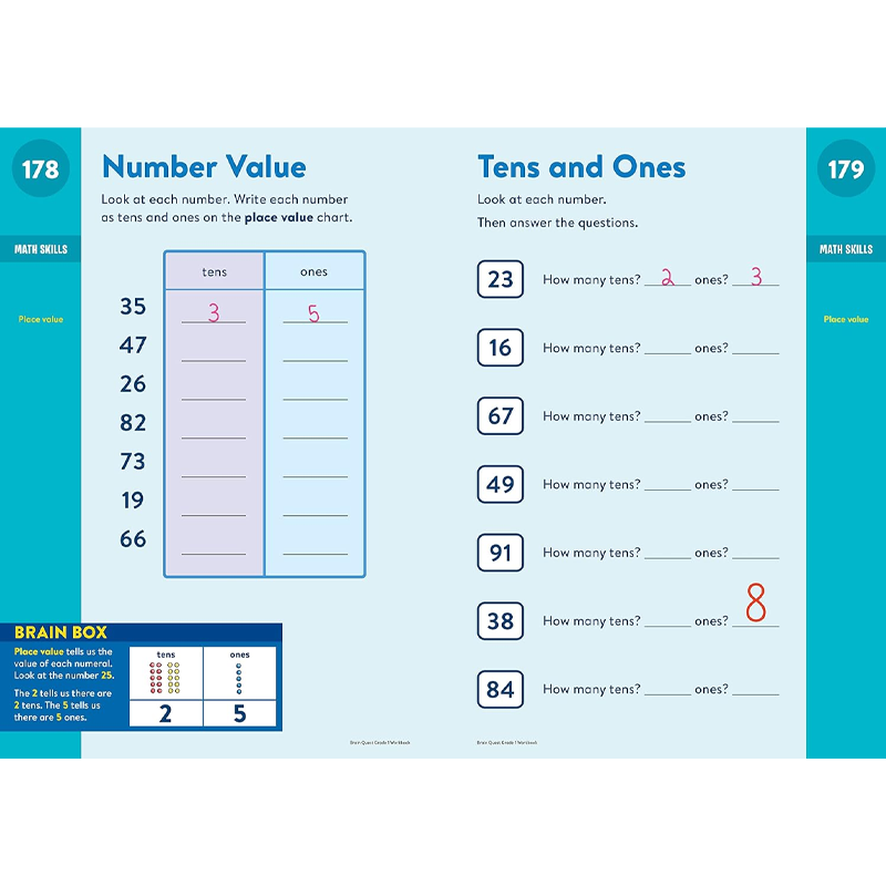  Brain Quest Workbook: 1st Grade Revised Edition 