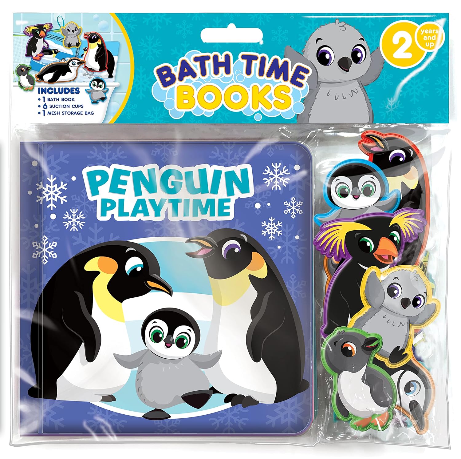  Penguin Bath Time Books 