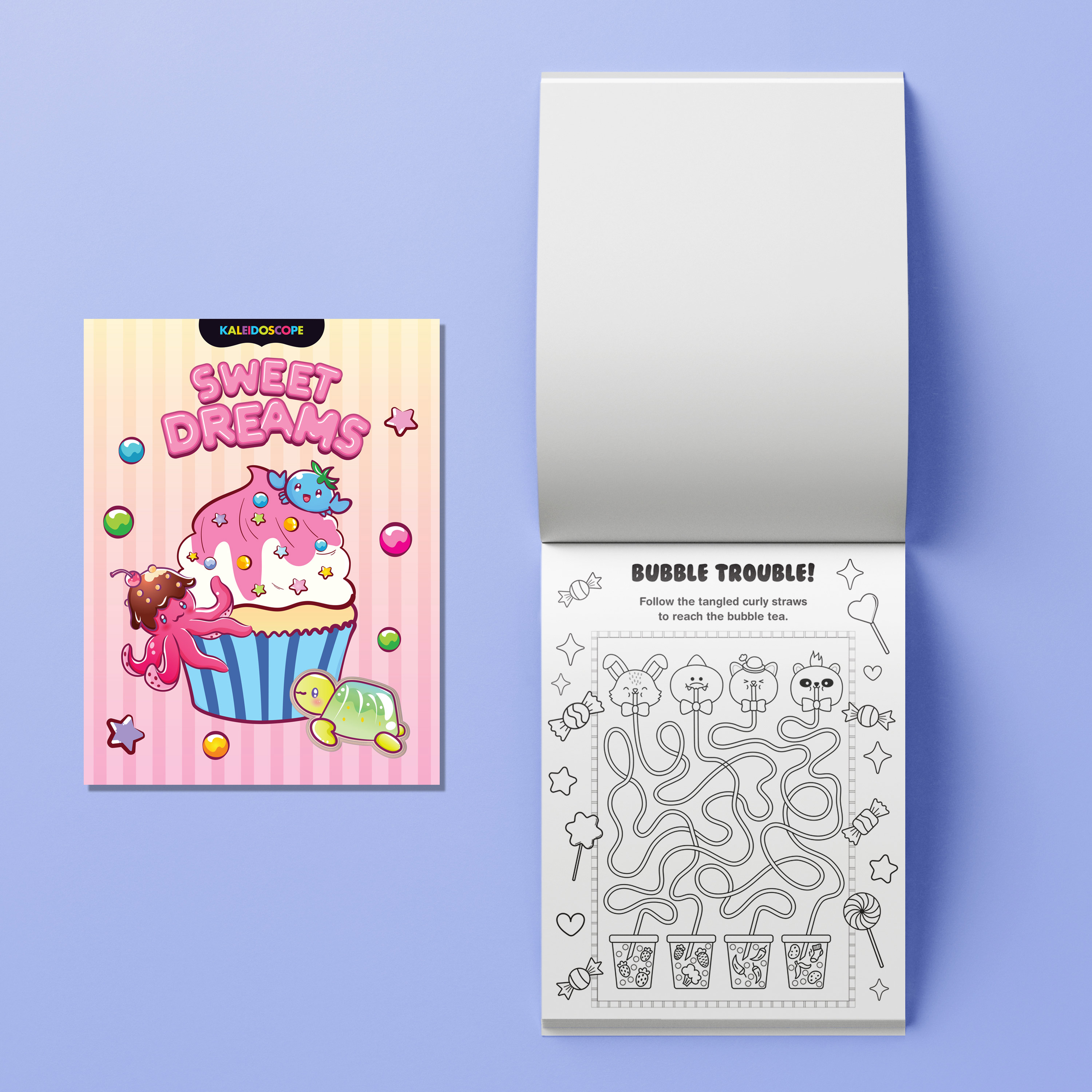   Kaleidoscope Colouring Kit Sweet Dreams 