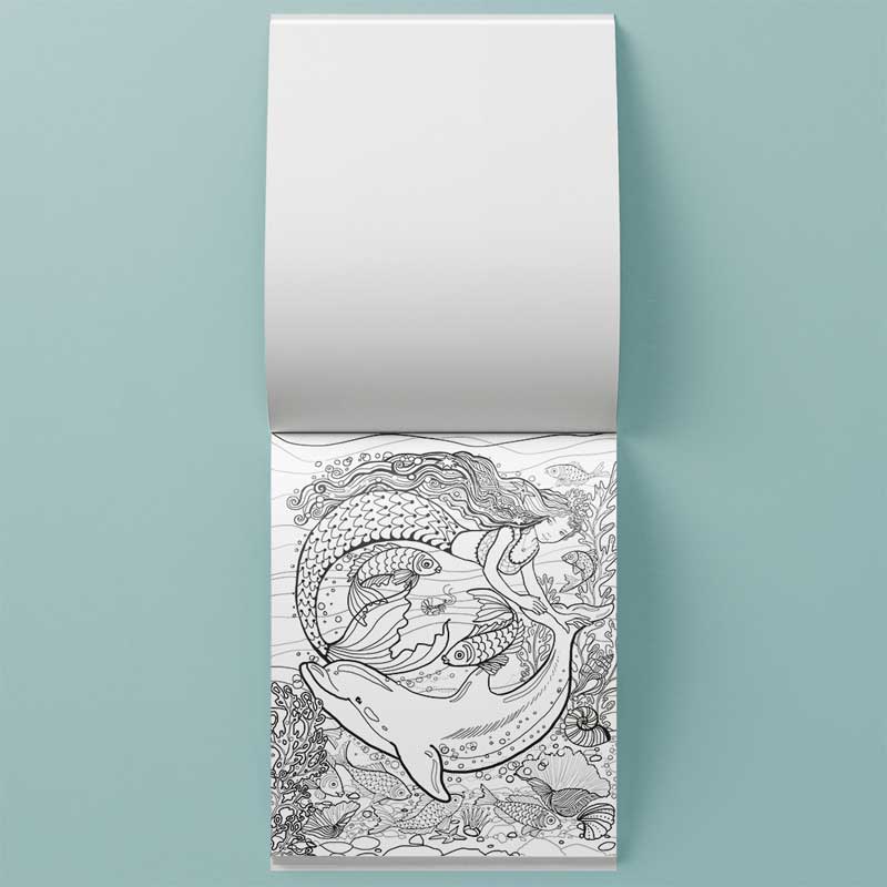    Kaleidoscope Colouring Kit Magical Mermaids 