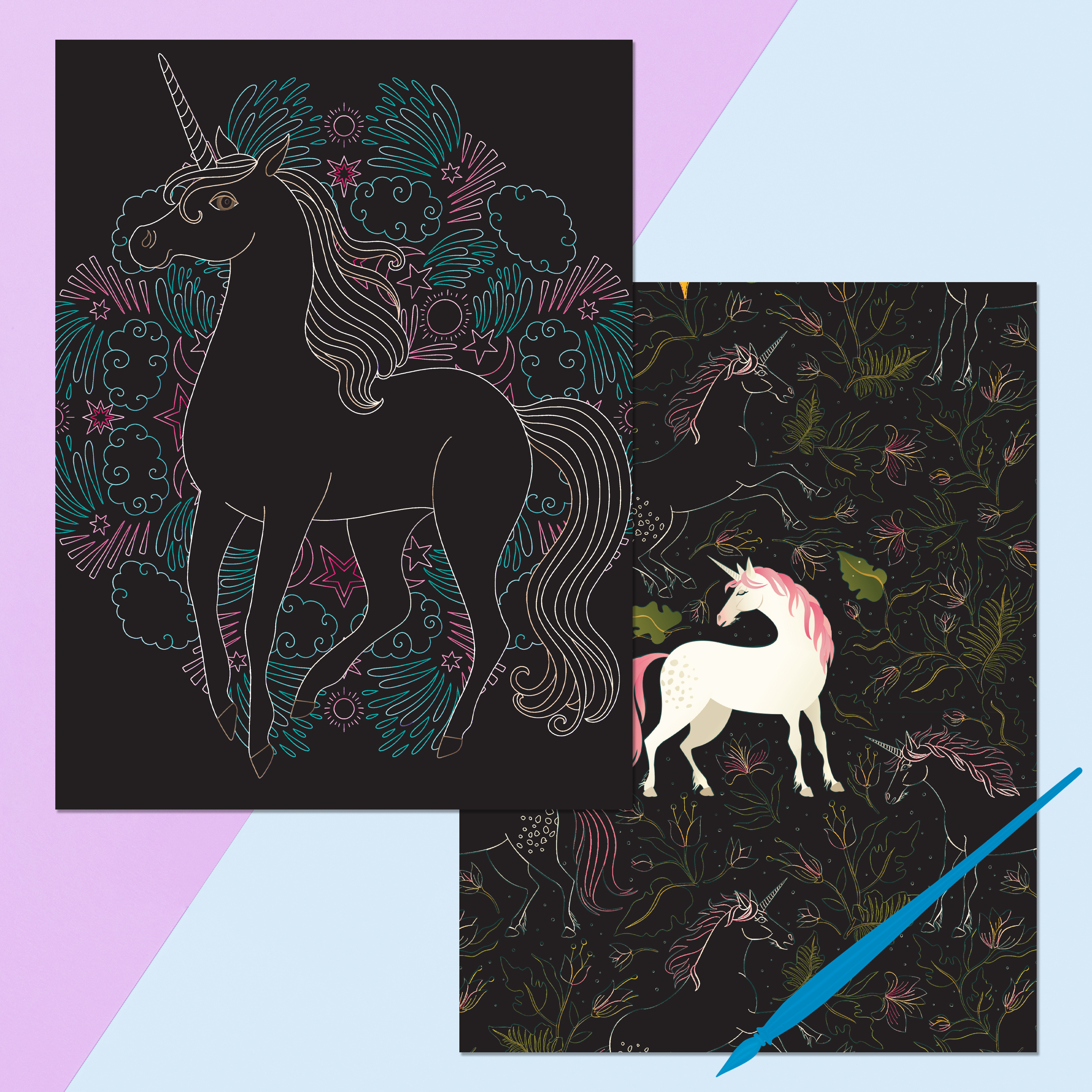   Kaleidoscope Etch Art Creations: Unicorn Magic 
