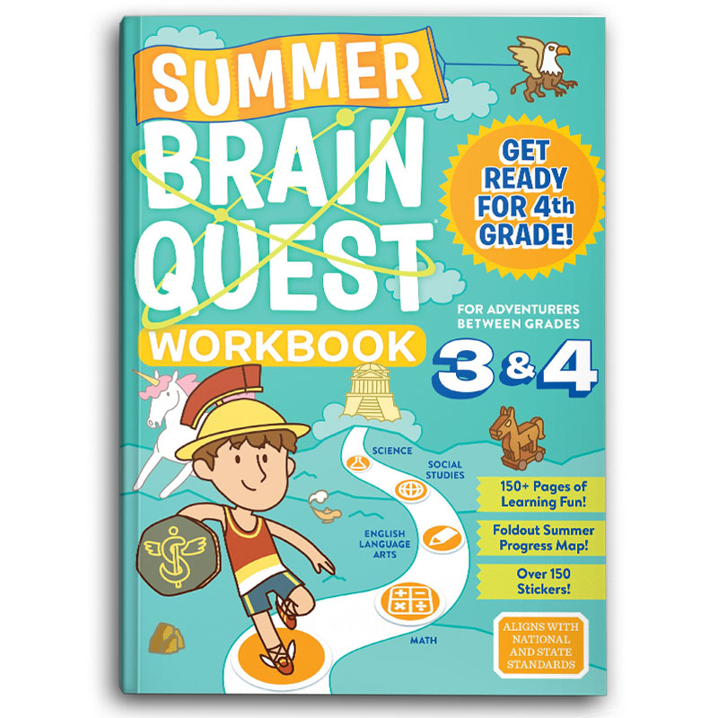  Summer Brain Quest: Between Grades 3 & 4 
