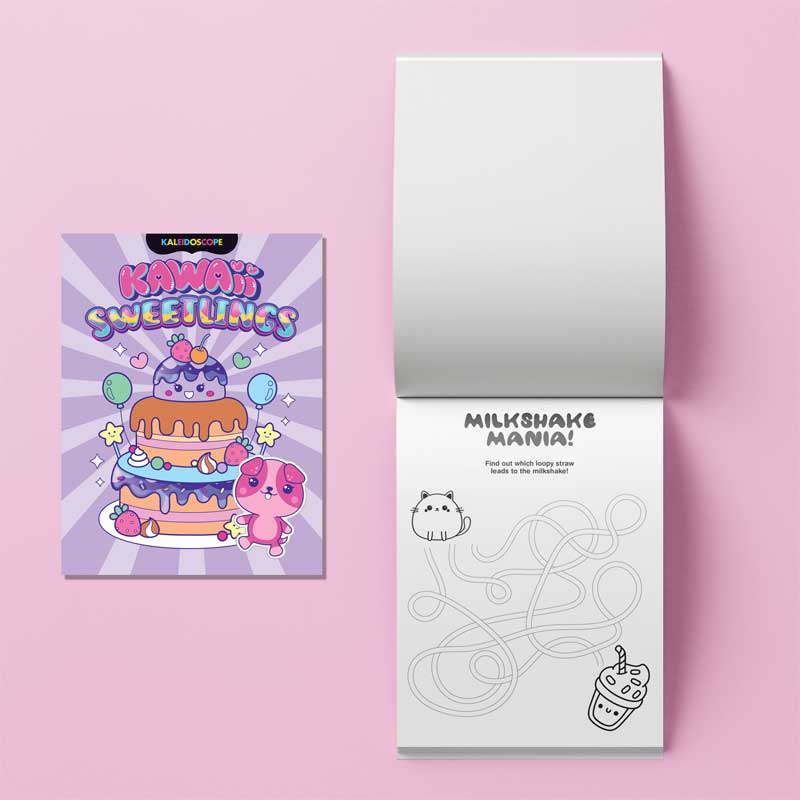  Kaleidoscope Colouring Kawaii Sweetlings Kit 