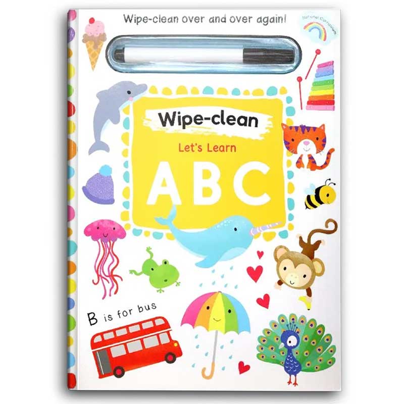  Wipe Clean Lets Learn ABC 