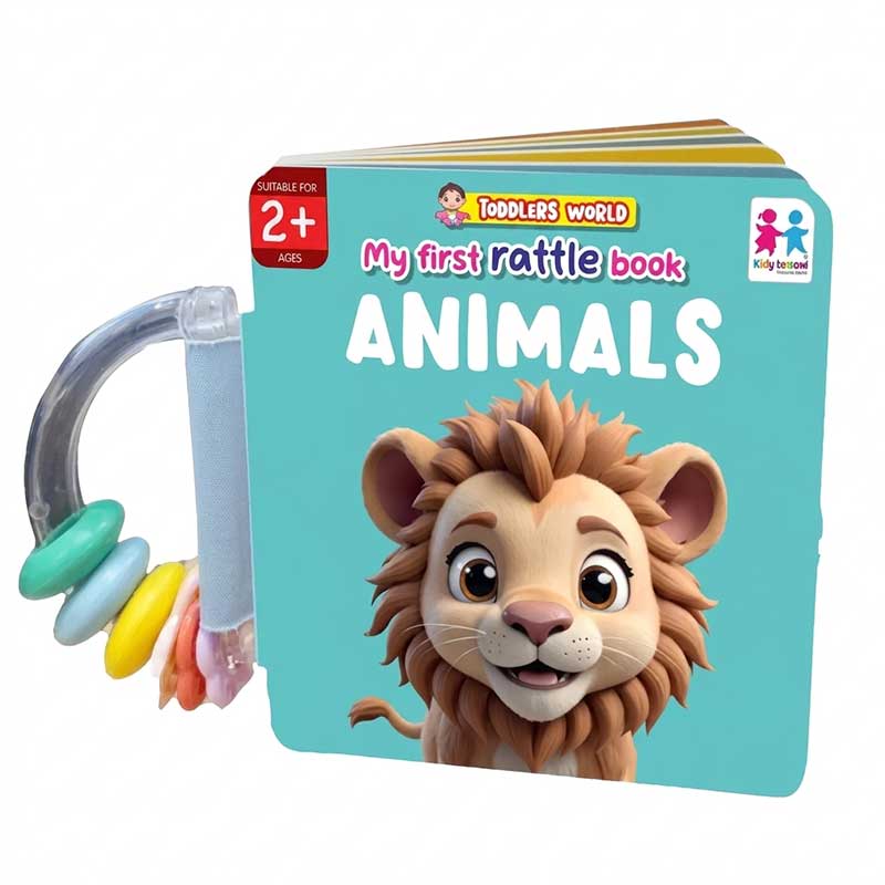  My First Rattle Book Animals 