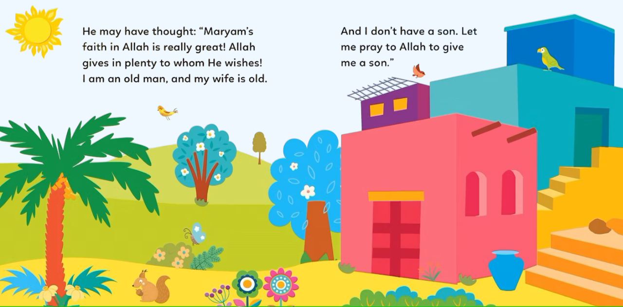  Board Book - The Story Of Prophet Zakariyya 