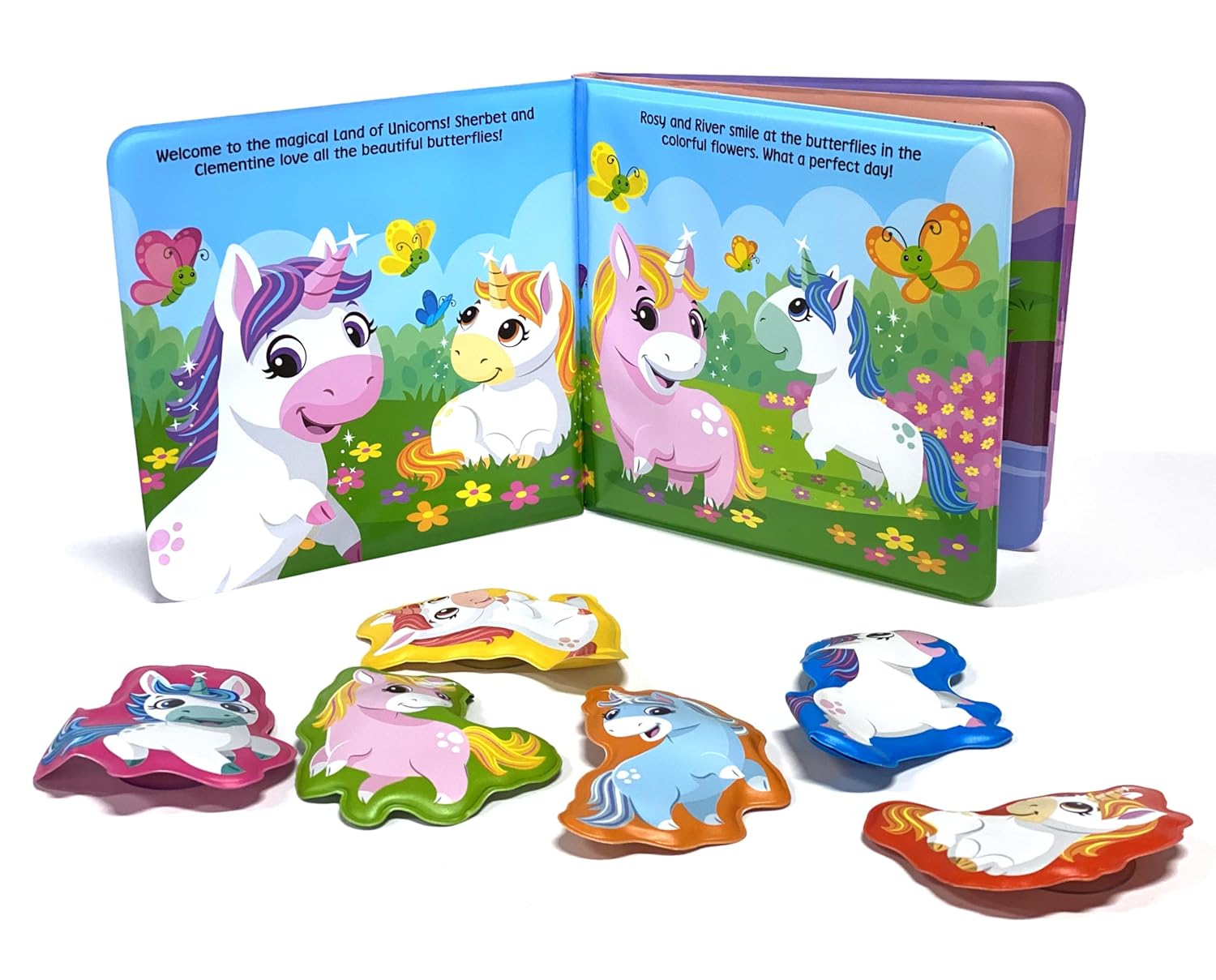  Unicorns Bath Time Books 
