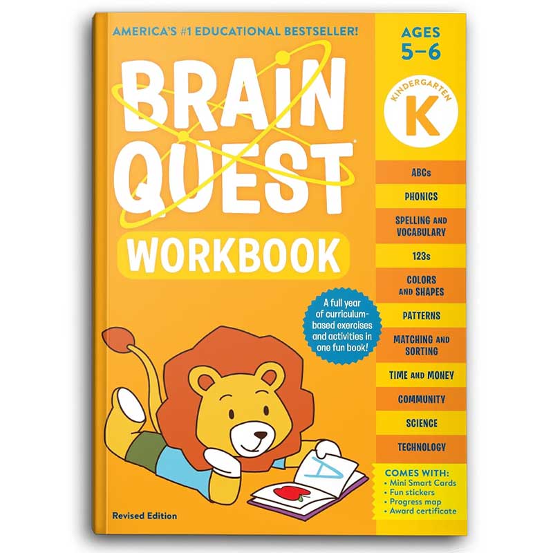  Brain Quest Workbook: Kindergarten Revised Edition 