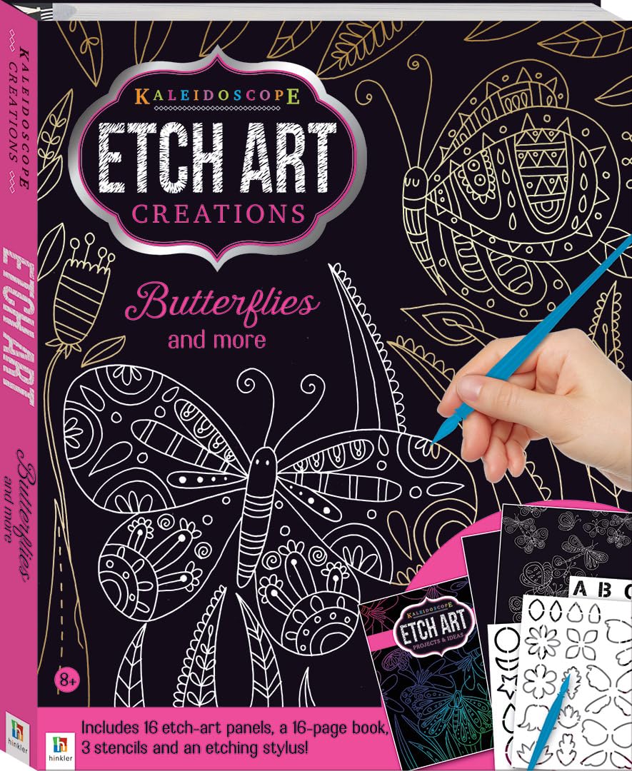  Kaleidoscope Etch Art Creations  Butterflies & More 