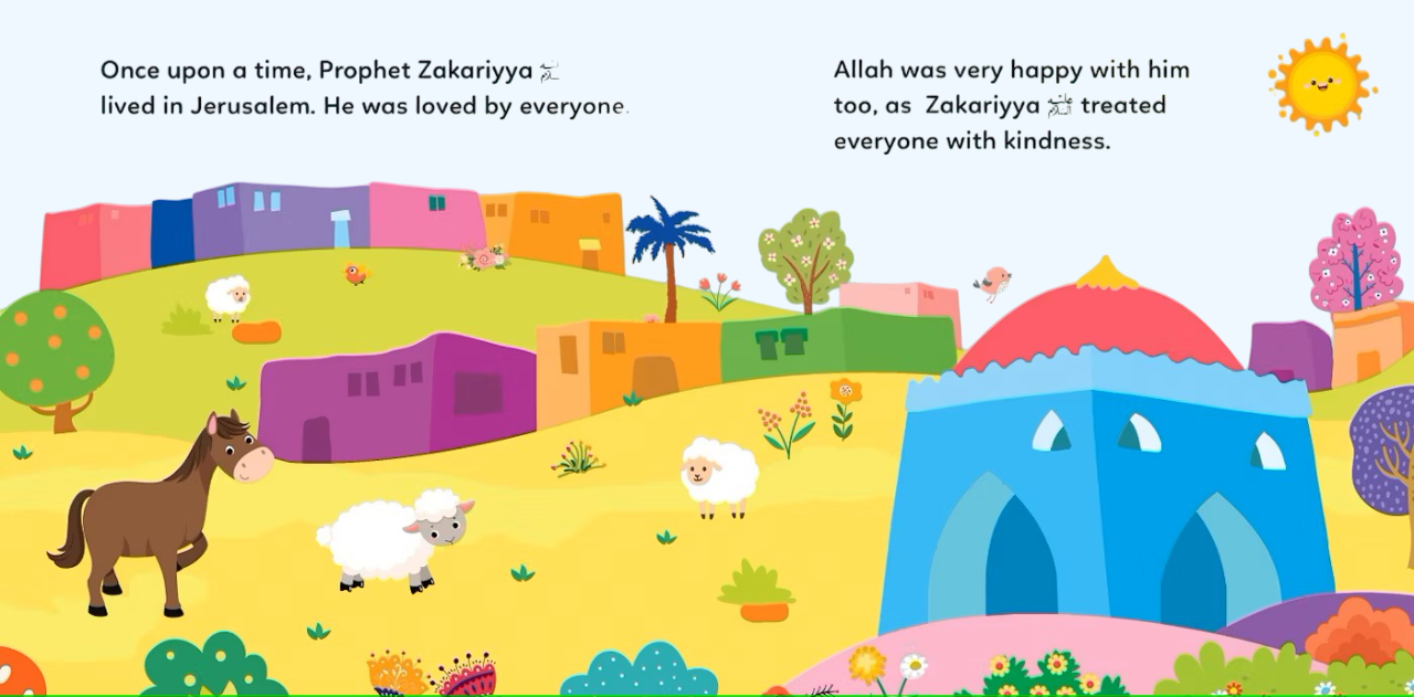  Board Book - The Story Of Prophet Zakariyya 