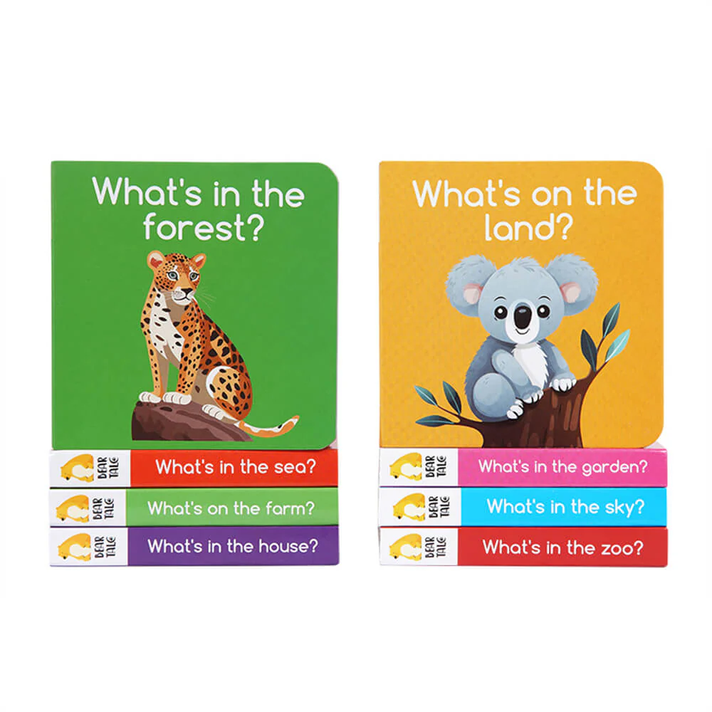  Animal Board Book Set (8 Board Books) 