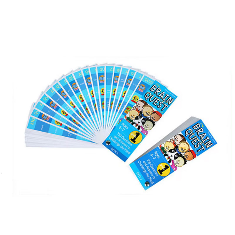  Brain Quest 1st Grade Q&A Cards 