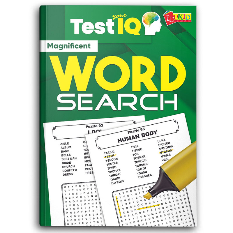  Test Your IQ Word Search-Magnificent 