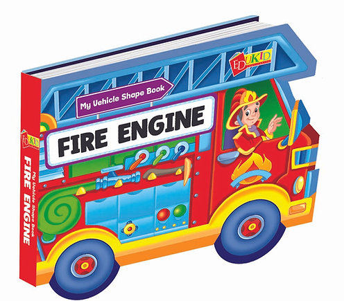  My Vehicle Shape Book - Fire Engine 