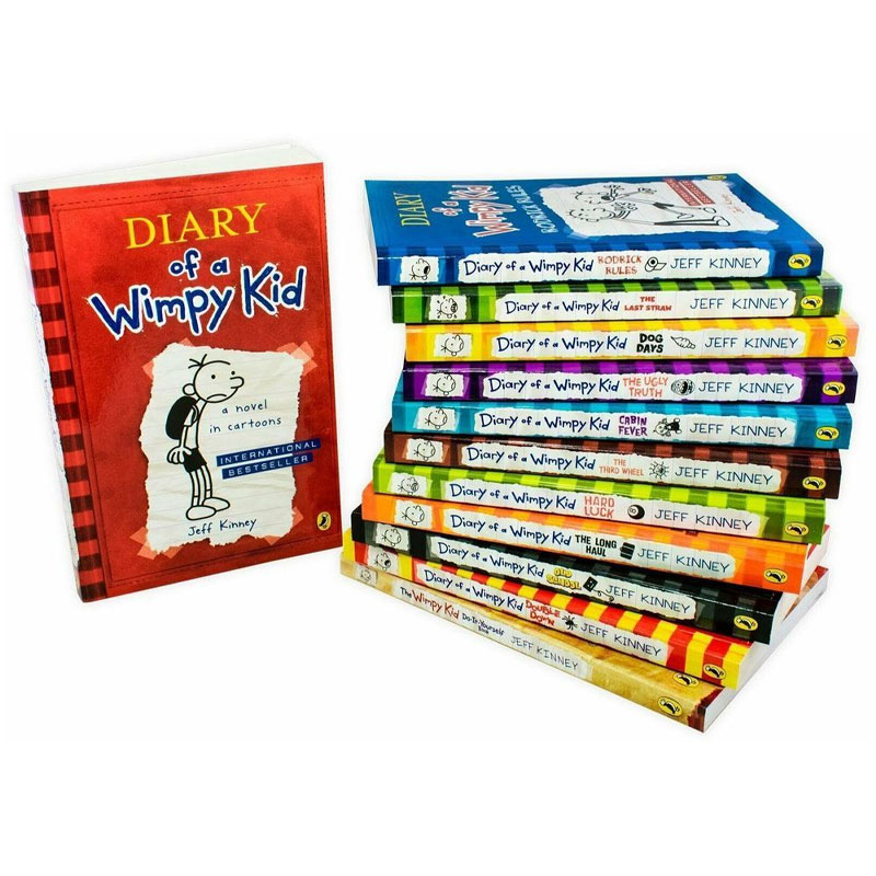  Diary of a Wimpy kid Set 