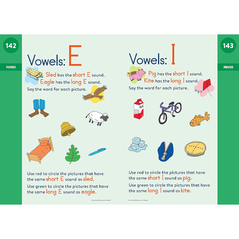  Brain Quest Workbook: Kindergarten Revised Edition 