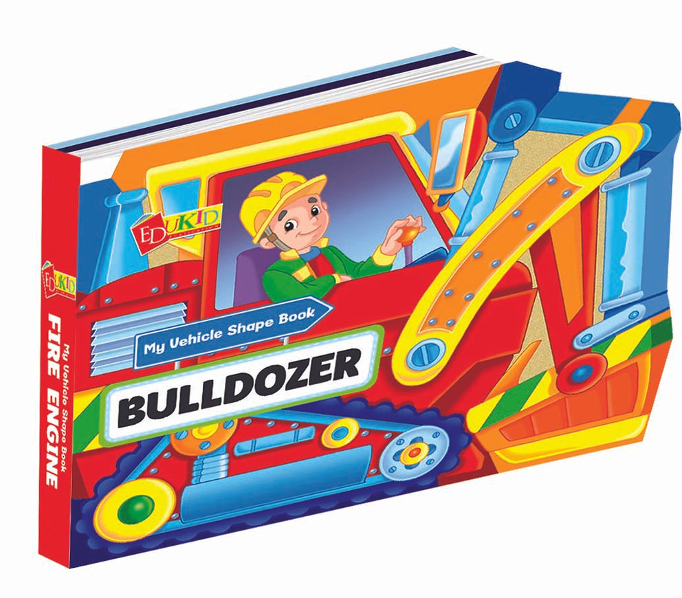   My Vehicle Shape Book - Bulldozer 