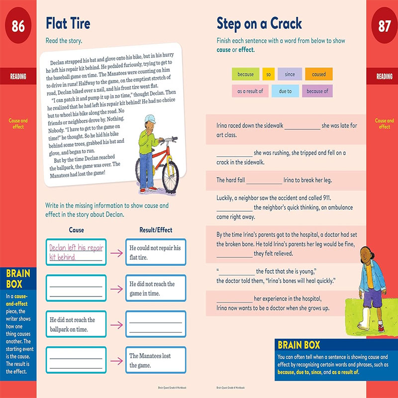  Brain Quest Workbook: 4th Grade Revised Edition 