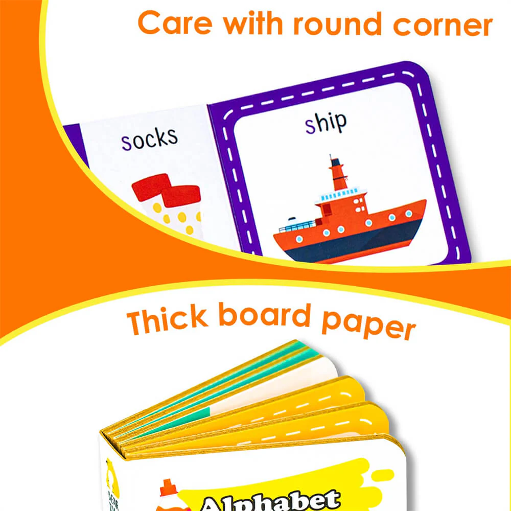  Alphabet Board Book Set (12 Board Books) 