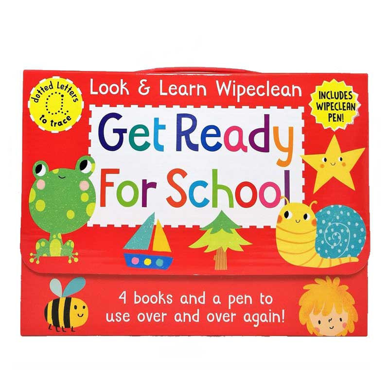  Wipe Clean Pack Get Ready For School 