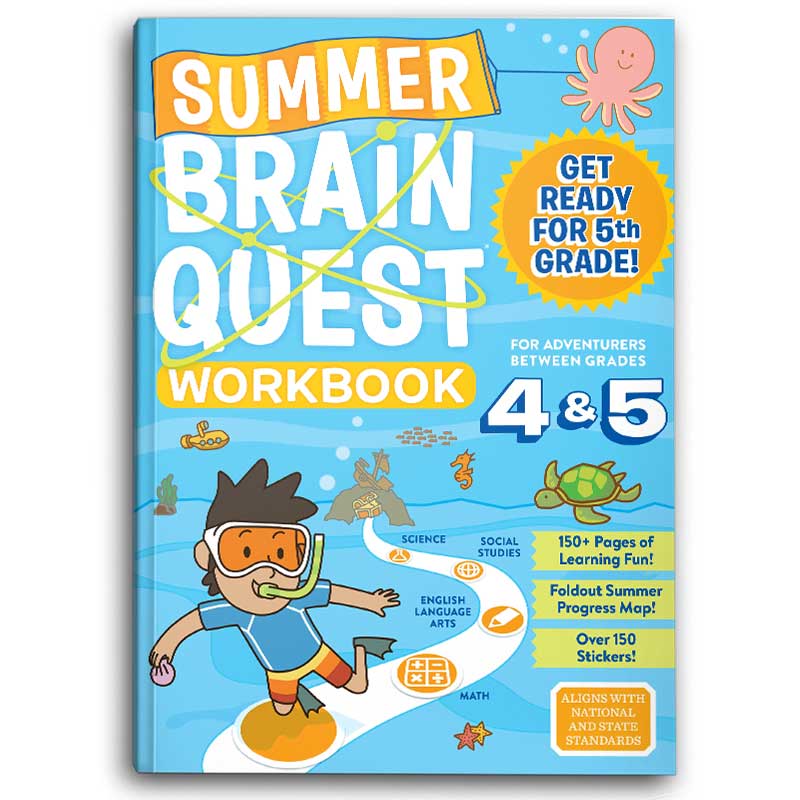  Summer Brain Quest Between Grades 4 & 5 
