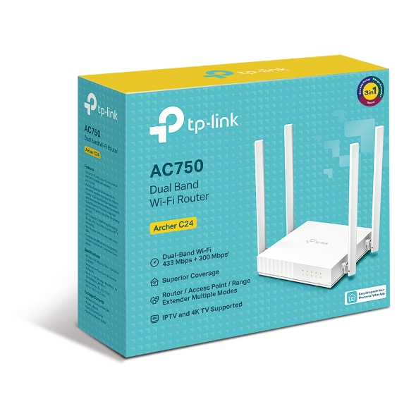 مقوي شبكة و راوتر TP-LINK C24