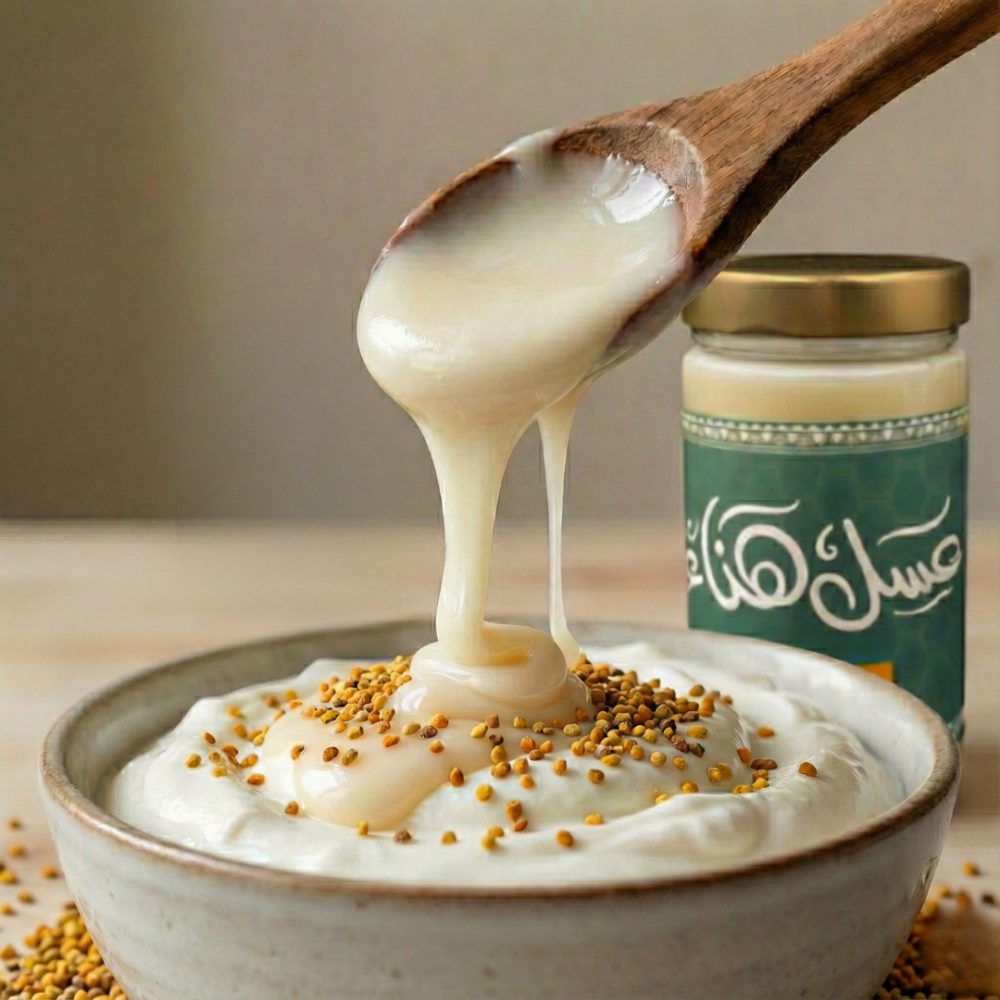 White Majraa Honey 500g by Hanaa Honey