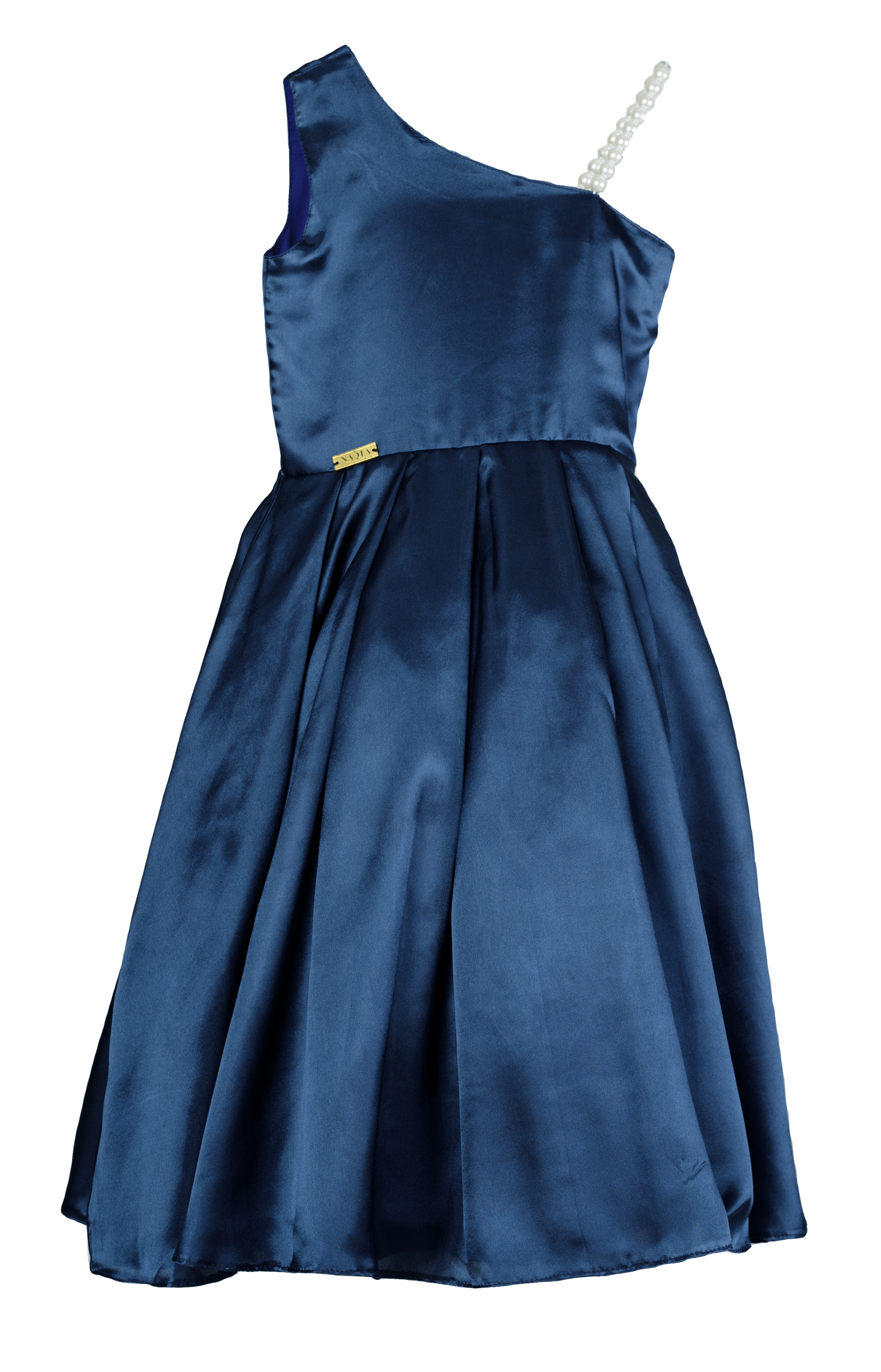 girls dress for eid party wedding with one preal sleeve