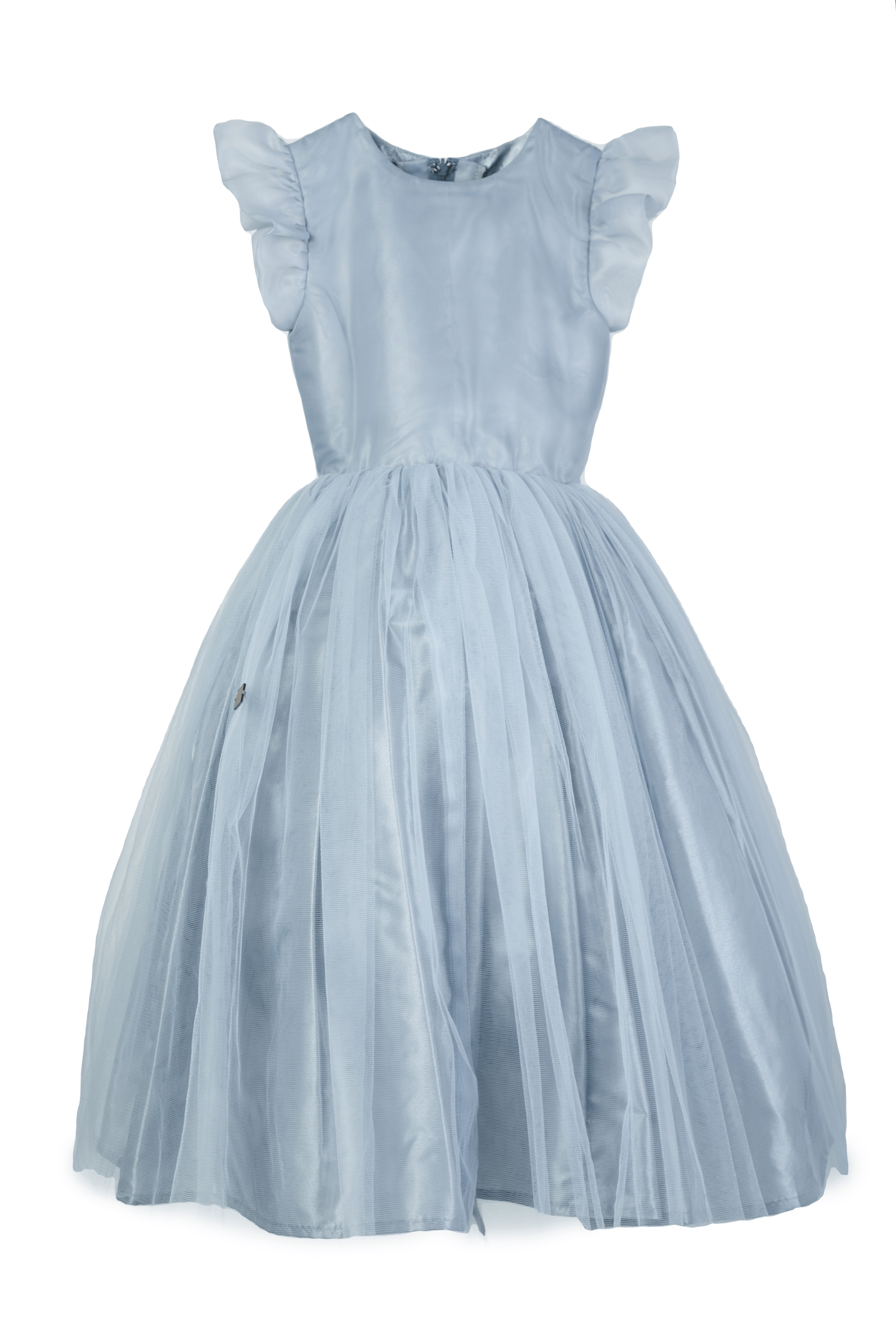 gray sample dress