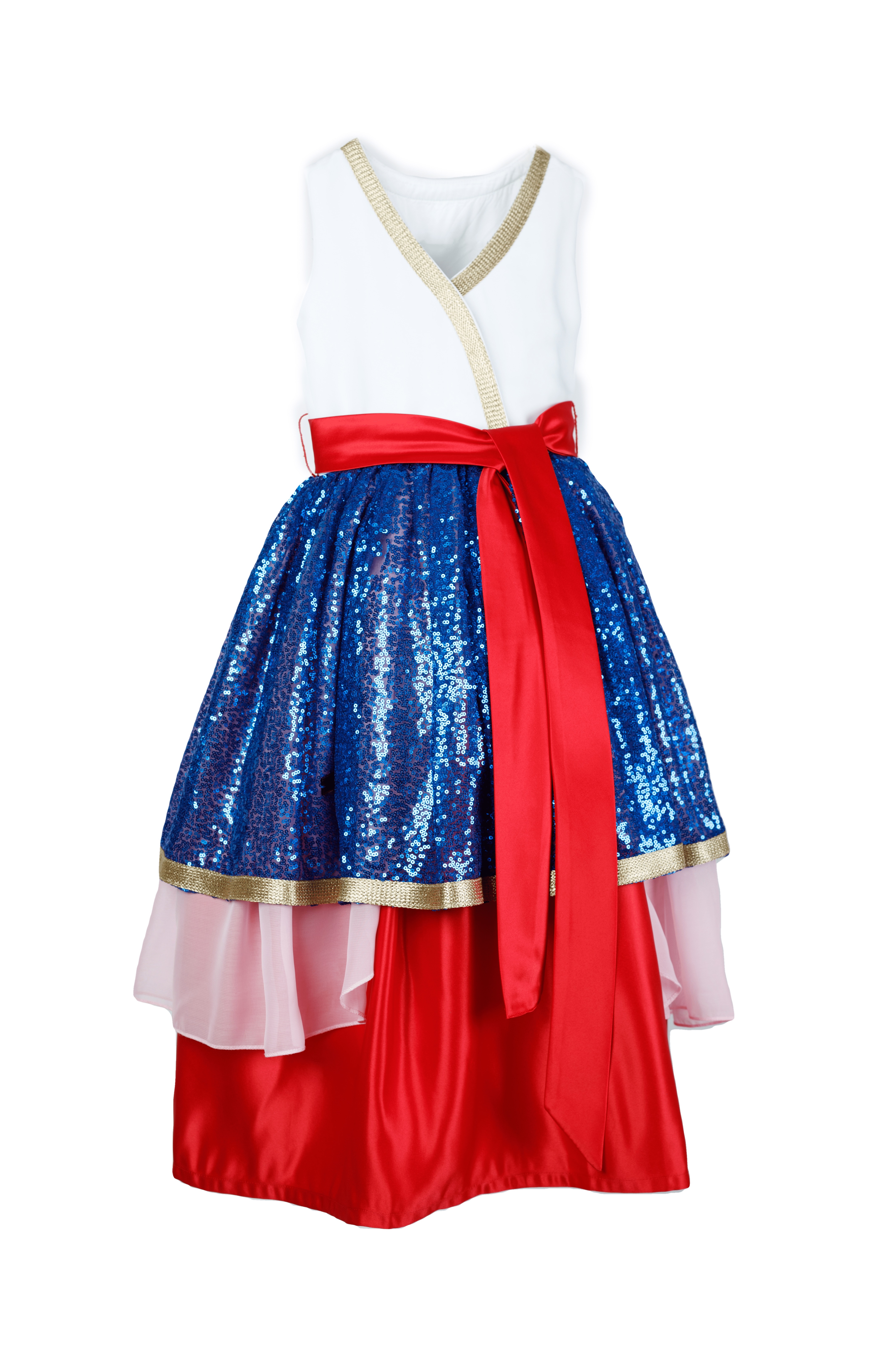 multi color princess mulan dress