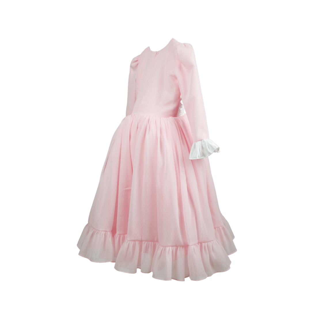 pink hijab dress for girls