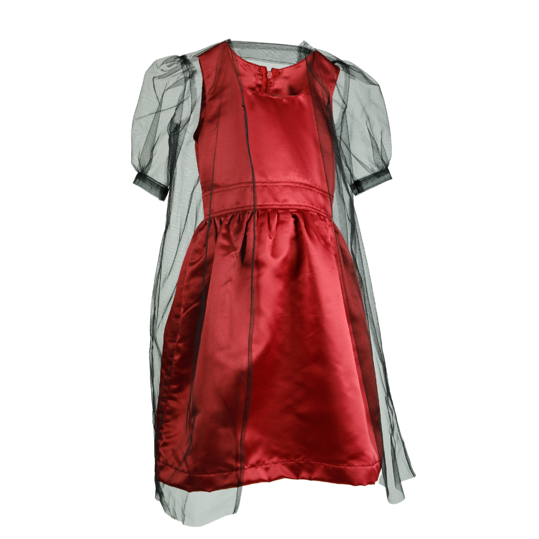 traditional dress with blue belt for ramadan
