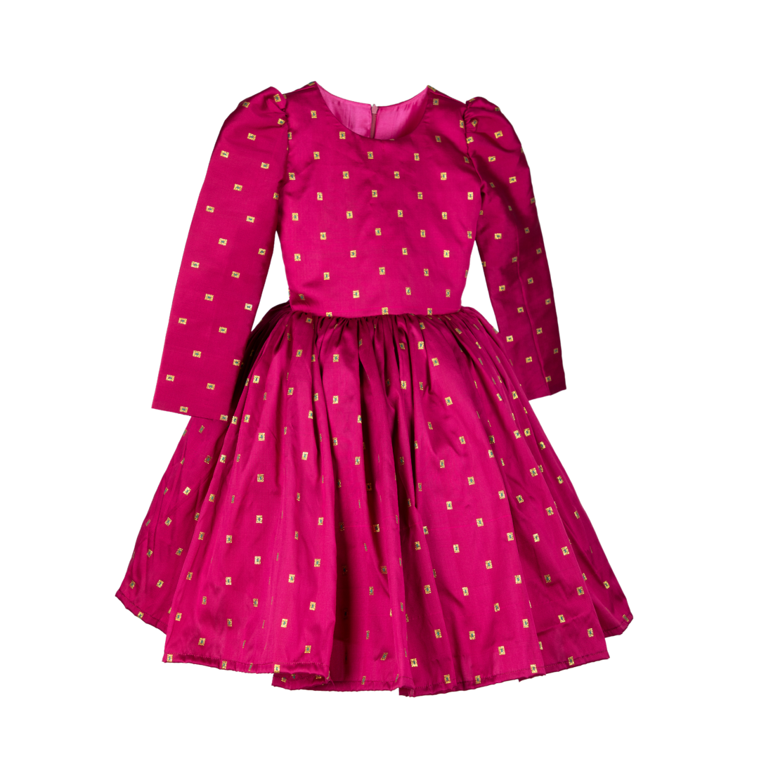 traditional dress indian fabric for girls