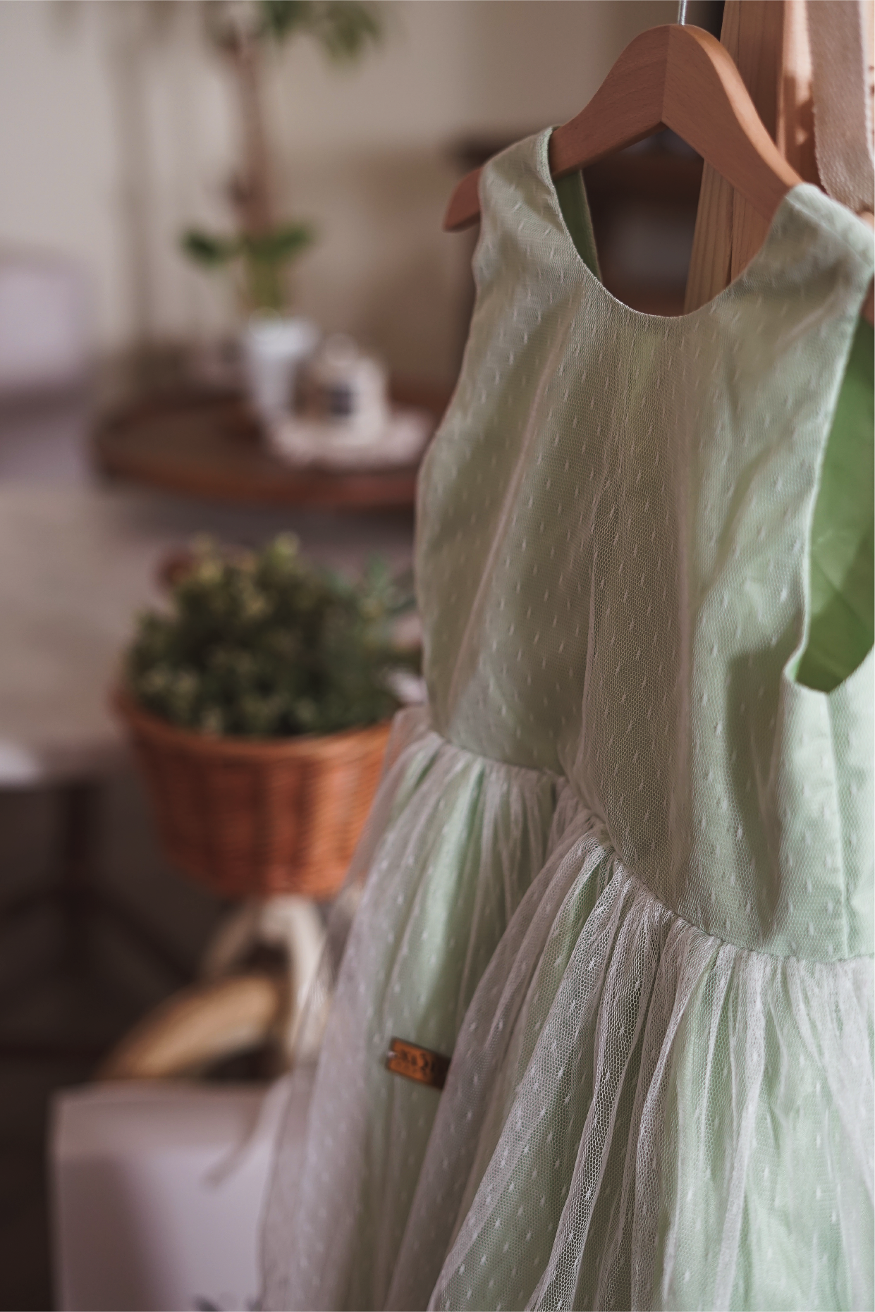 summer green dress for girls simple and beautiful