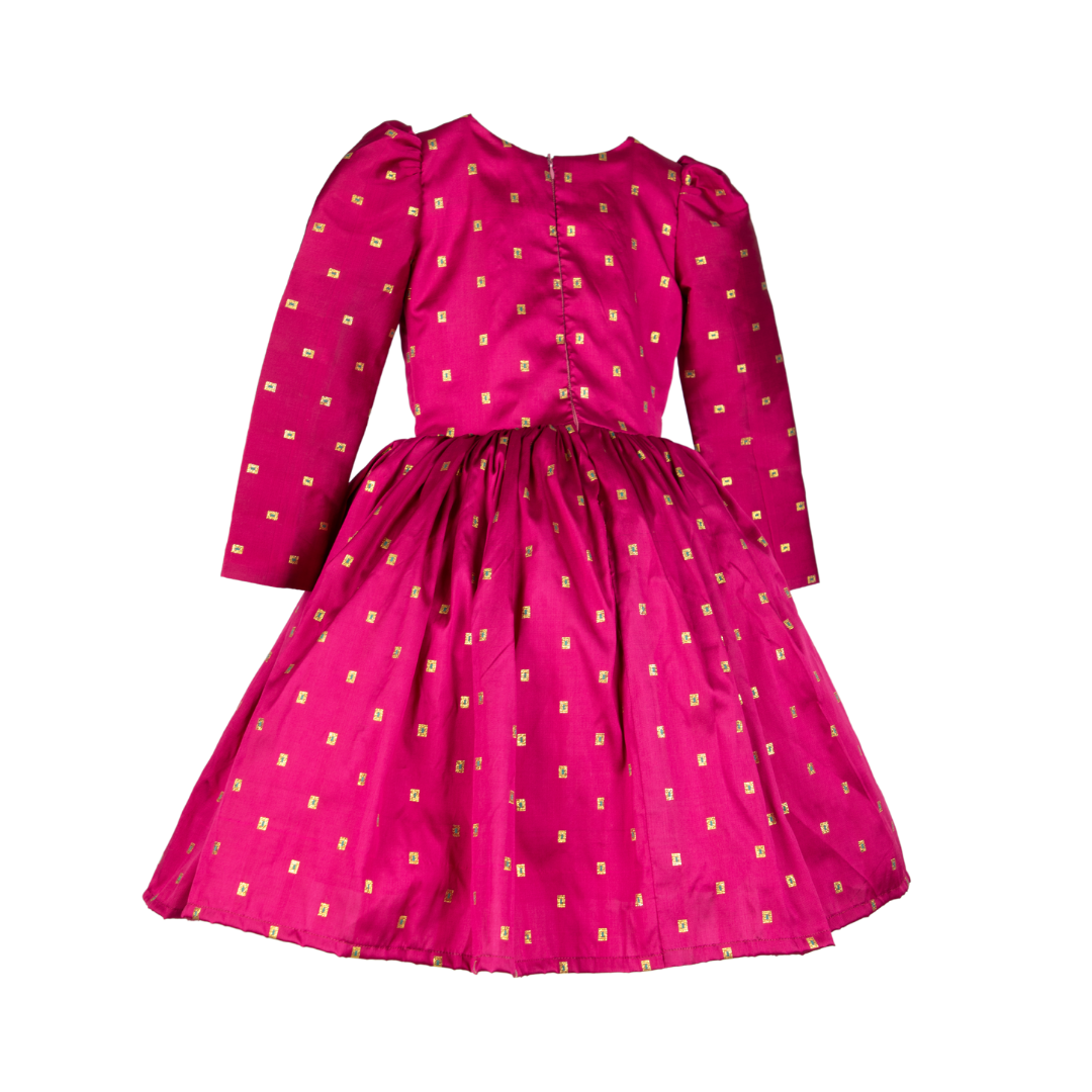 traditional dress indian fabric for girls