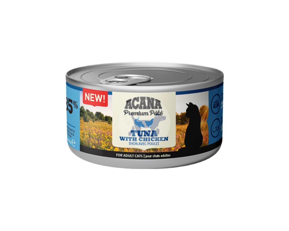 اكانا طعام رطب للقطط باتيه الدجاج 85g