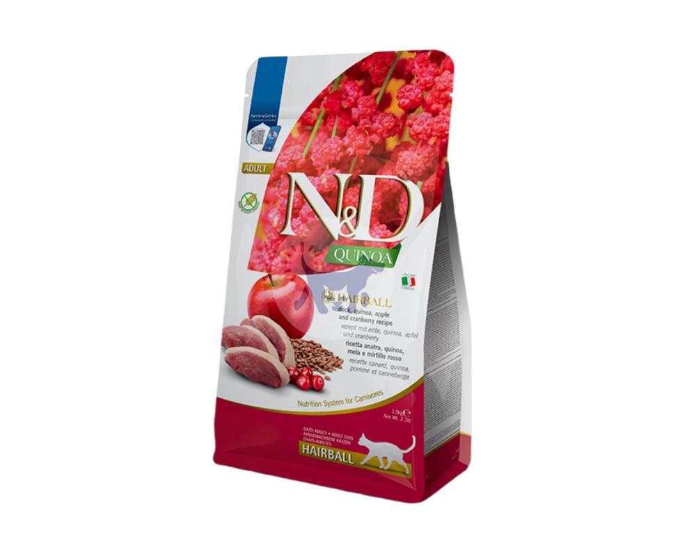 N D Dry Food for Cats Duck Berry 1 5kg