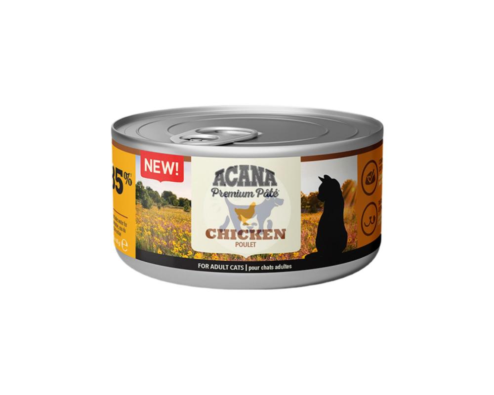 اكانا طعام رطب للقطط باتيه الدجاج 85g
