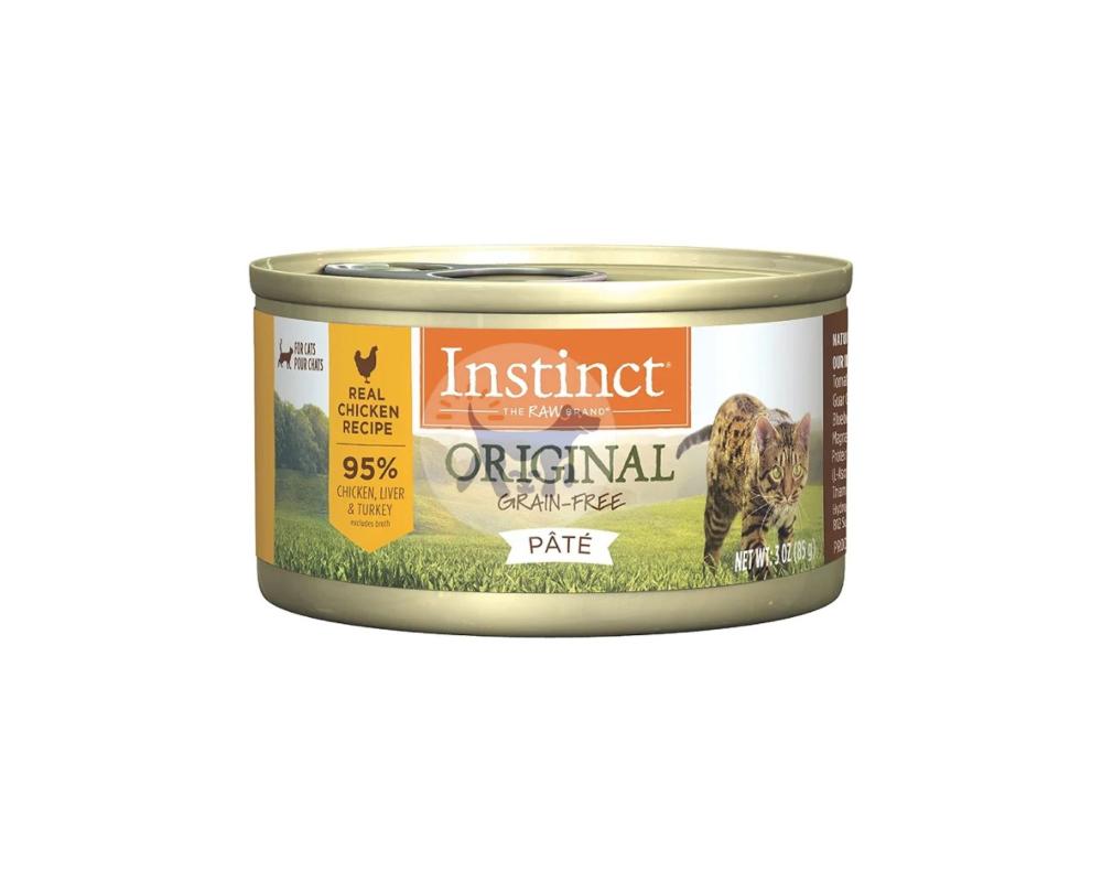 Instinct Original Pate Cans Chicken Wet Food for Cats 85g