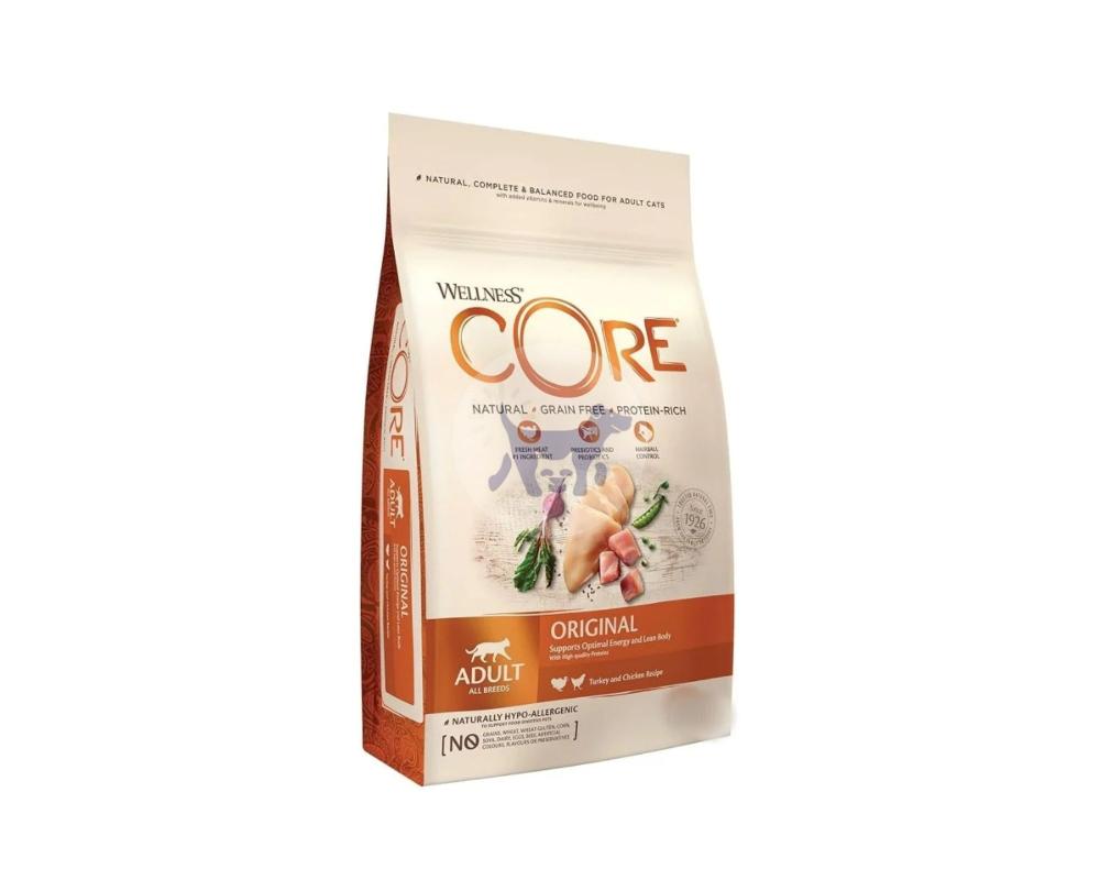 Wellness Core Dry Food for Cats Adult Chicken Turkey