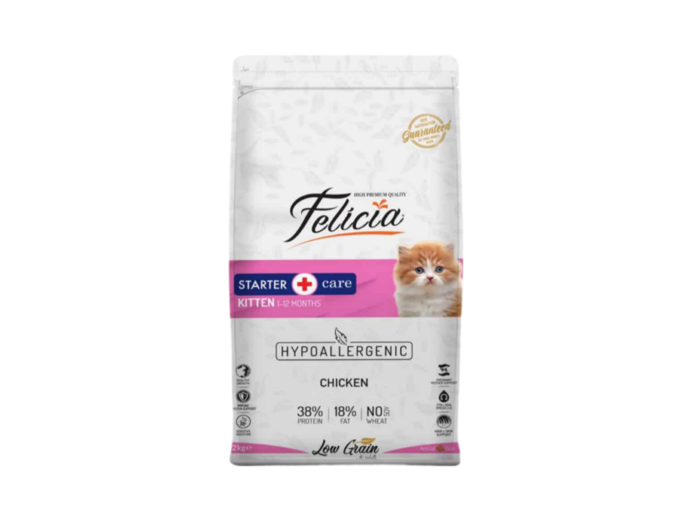 فيليسيا طعام جاف للكتن مضاد للحساسية بالدجاج 2kg