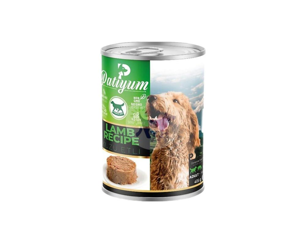 Patiyum Wet Food for Dogs Lamb Meat 400g