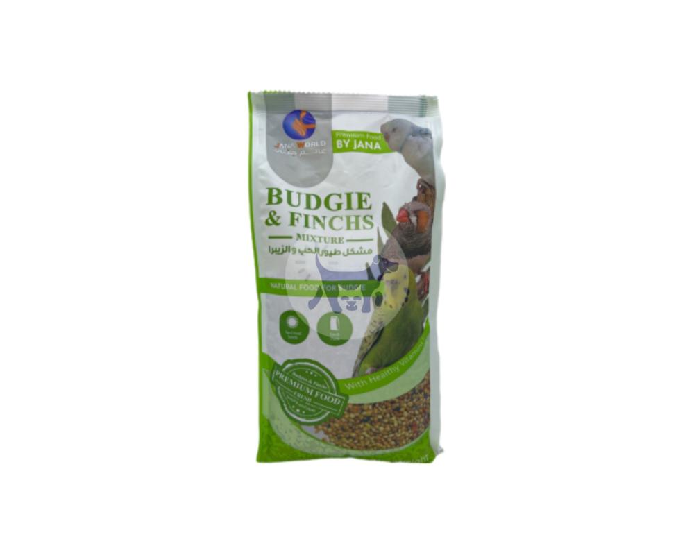عالم جنى طعام مشكل لطيور الحب و الزيبرا 1kg