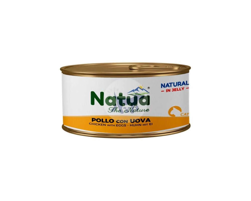 Natua in Jelly Wet Food for Cats Chicken Egg 85g
